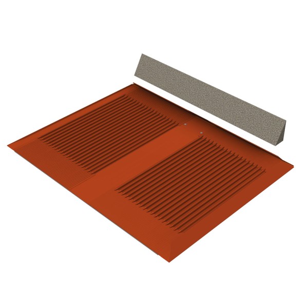 SL Rack Beta-Platte, Ziegelrot RAL 8004