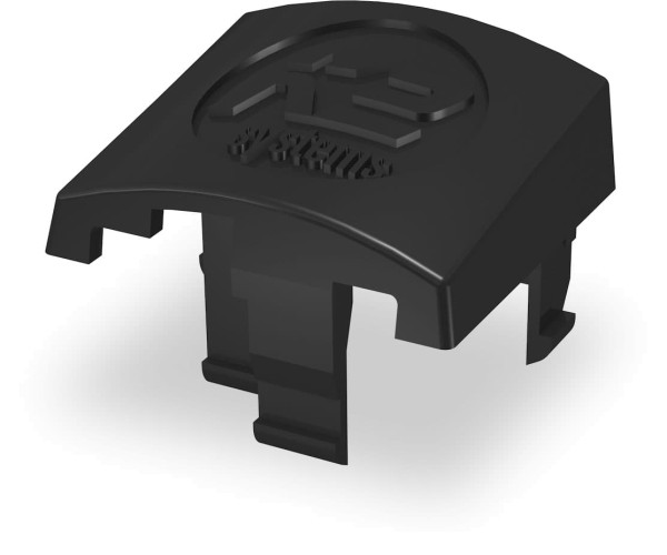 K2 SingleRail EndCap Schwarz